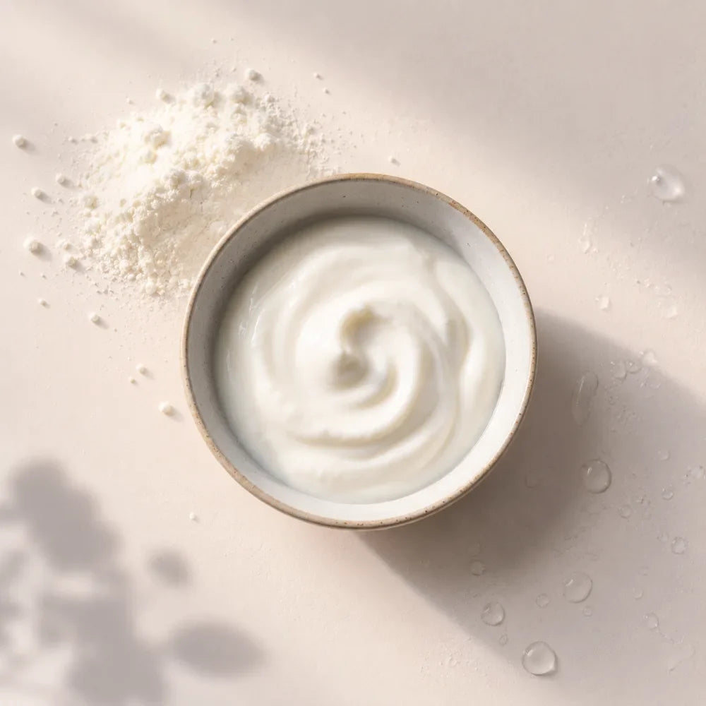 Probiotic yogurt and powder