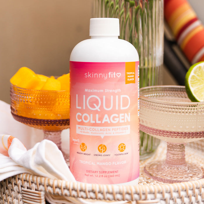 Liquid Collagen Tropical Mango | skinnyfit.com